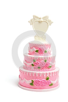 Miniature Wedding Cake Figurine
