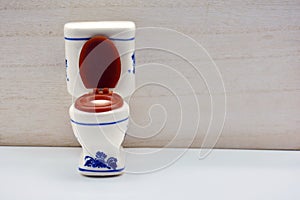 Miniature Toilet Insulated photo