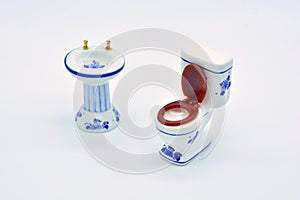 Miniature Toilet Insulated photo
