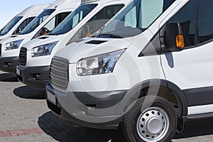 Minibuses and vans outside photo