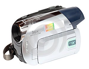 Minidv video camera camcorder photo