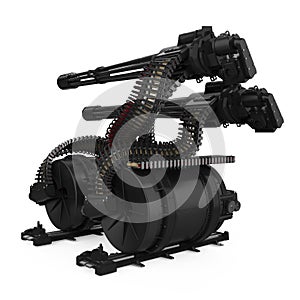 Minigun Isolated