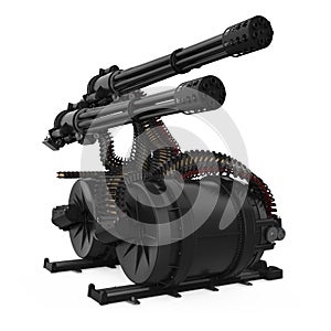 Minigun Isolated