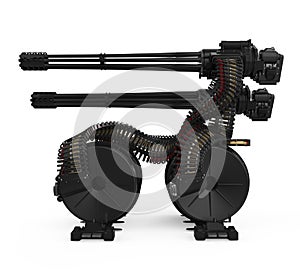 Minigun Isolated