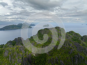 Miniloc Island in El Nido, Palawan. Philippines. photo