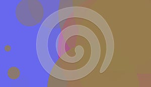 Minimal abstract circles background pattern art