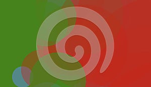 Minimal abstract circles background pattern art