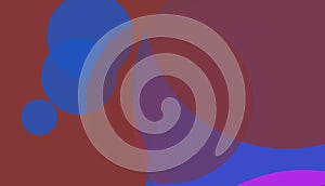 Minimal abstract circles background pattern art