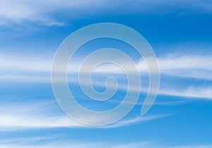 Minimal Blue Sky Gradient Background