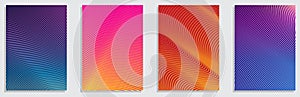 Minimal covers design. Colorful halftone gradients.background modern template design for web. Cool gradients. Future geometric