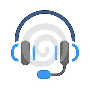 Customer Support Headset Icon