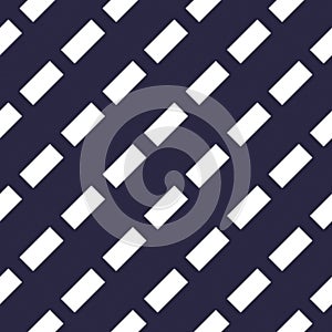 Minimal dashed lines vector seamless pattern, abstract background. Simple geometric design. Diagonal parallel stripes. Single col
