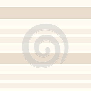 Minimal ecru jute plain horizontal stripe texture pattern. Two tone washed out beach decor background. Modern rustic