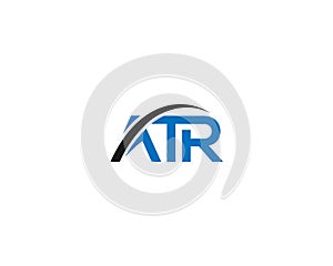 Minimal Elegant ATR Letter Modern Logo