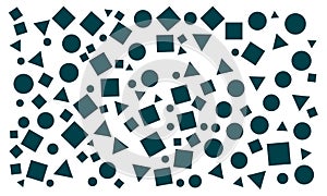 Minimal Gematrical pattern abstract background templet