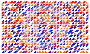 Minimal Gematrical pattern abstract background templet