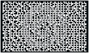 Minimal Gematrical pattern abstract background templet