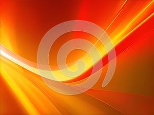 Minimal geometric background. yellow orange red elements with fluid gradient. Modern curve. Liquid wave background with light