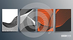 Minimal geometric design for flyer, poster, brochure cover, background, wallpaper, typography or other printing products