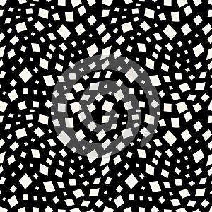 Minimal graphic geometric squares seamless memphis pattern