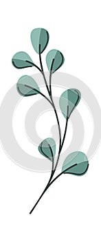 Minimal green tree branch design