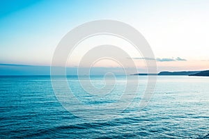 Minimal light color gradient background