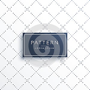 Minimal line dots diamond shape pattern background