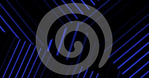 Minimal lines fading in and fade out geometric psychedelia loop bg.