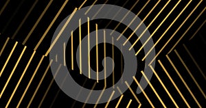 Minimal lines fading in and fade out geometric psychedelia loop bg.