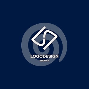Minimal logo design inspiration, abstract logo design ideas, minimal logo concept
