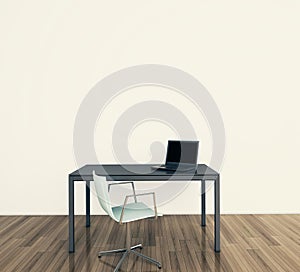 Minimal modern interior office