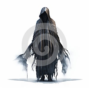 Minimal Revenant: A Tenebrous Concept Art Of The Grim Reaper