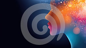 Minimal scene representing structured thinking and self guided cognitive control