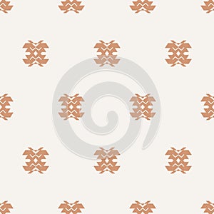 Minimal Southwestern Boho Navajo Seamless Pattern