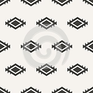 Minimal Southwestern Boho Navajo Seamless Pattern