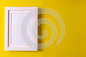 Abstract minimalism colofrul paper background with empty picture