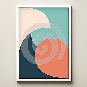 Minimalist Abstract Art Print: Colors Of Argentina