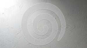 Abstract Grey Textured Wall Background with Light Gradient