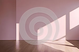 Minimalist abstract light pink product background image 3D rendering