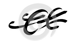 Minimalist Abstract Wavy Lines Pattern Background, vector design Generative AI