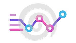 Minimalist Abstract Wavy Lines Pattern Background, vector design Generative AI