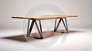 Minimalist Angled Table On Grey Background - Alastair Magnaldo