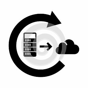 Server to Cloud Data Migration and Synchronization Icon