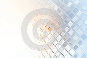 A minimalist business background with a subtle grid pattern and a gradient from grey to white. The