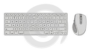 Devices are grey, with no visible branding, enhancing the clean,