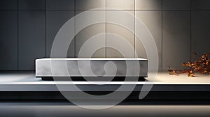 Minimalist Concrete Platform