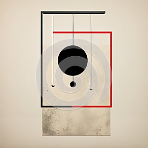 Minimalist Dada Art Retro Filters, Classical Balance, And Conceptual Simplicity