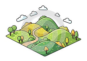 Minimalist design, emphasizing geometric forms and a harmonious