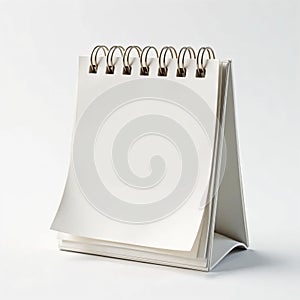 Minimalist Desk Notepad with Spiral Binding photo