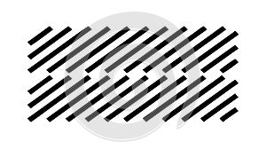 Minimalist Diagonal Lines Modern Pattern Vector Element, vector design Generative AI